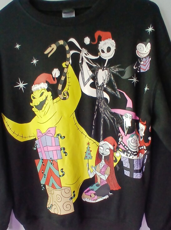 Disney Tops - Disneys Nightmare Before Christmas Womens XS Sweatshirt Spooky Weird